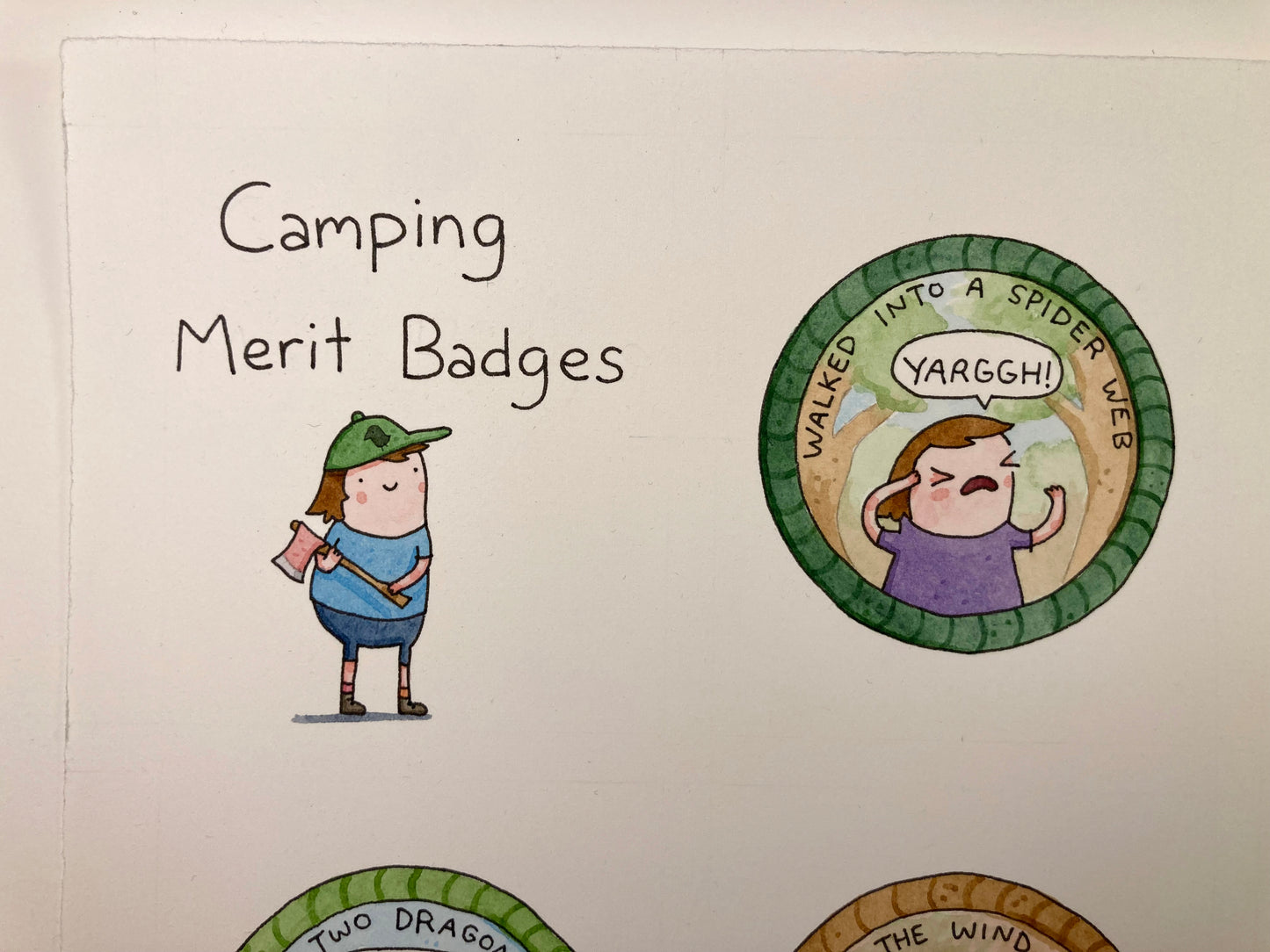 Camping Merit Badges