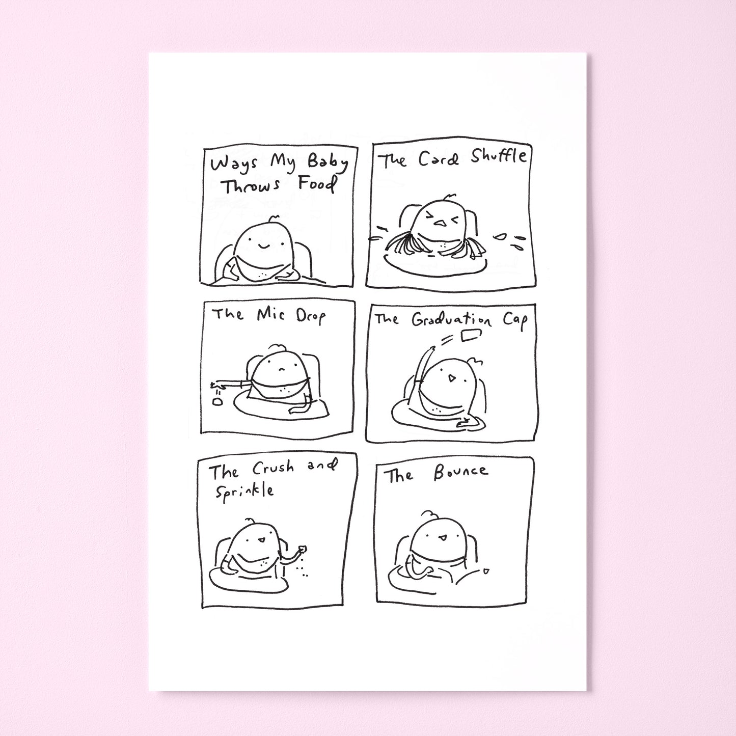 Ways My Baby Throws Food