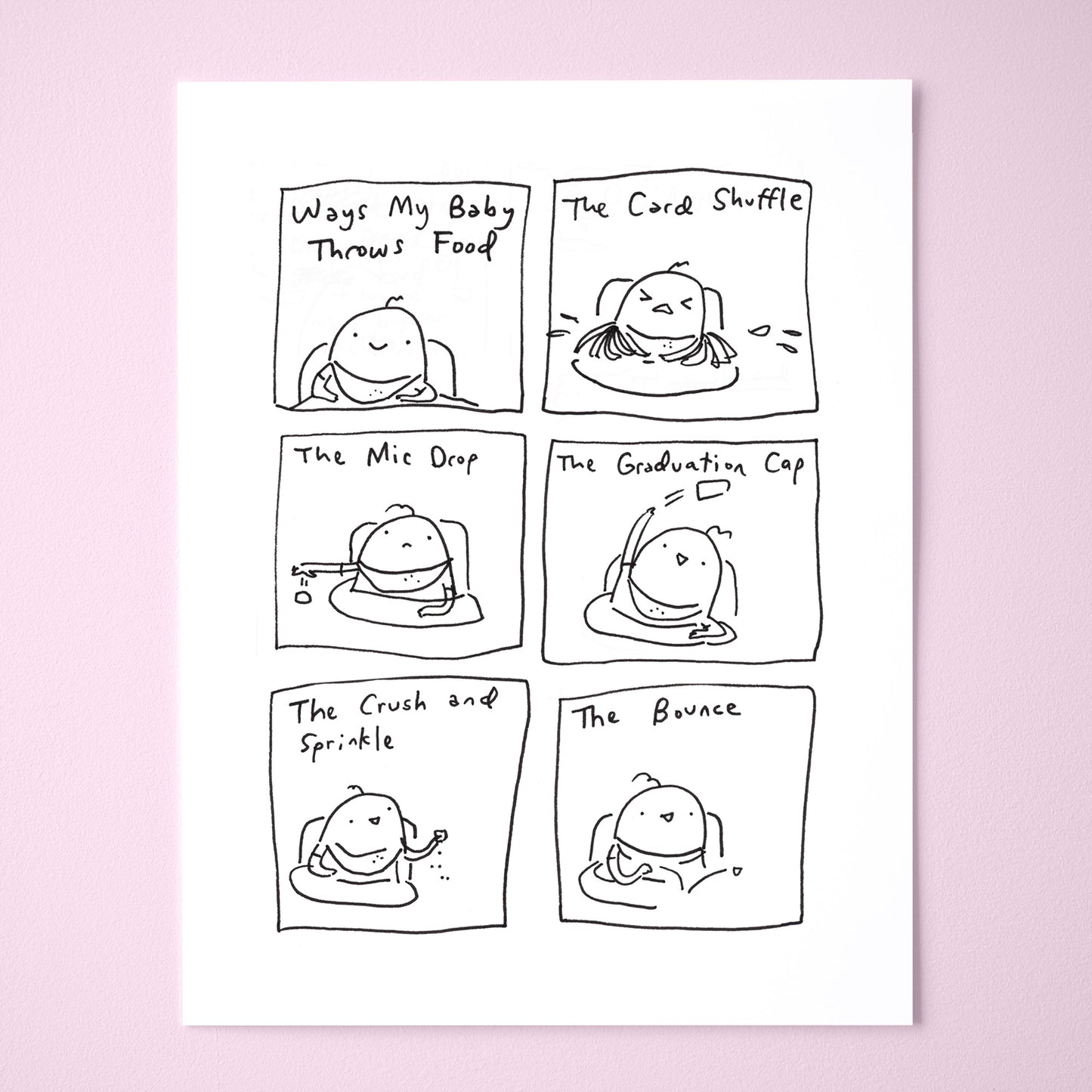 Ways My Baby Throws Food