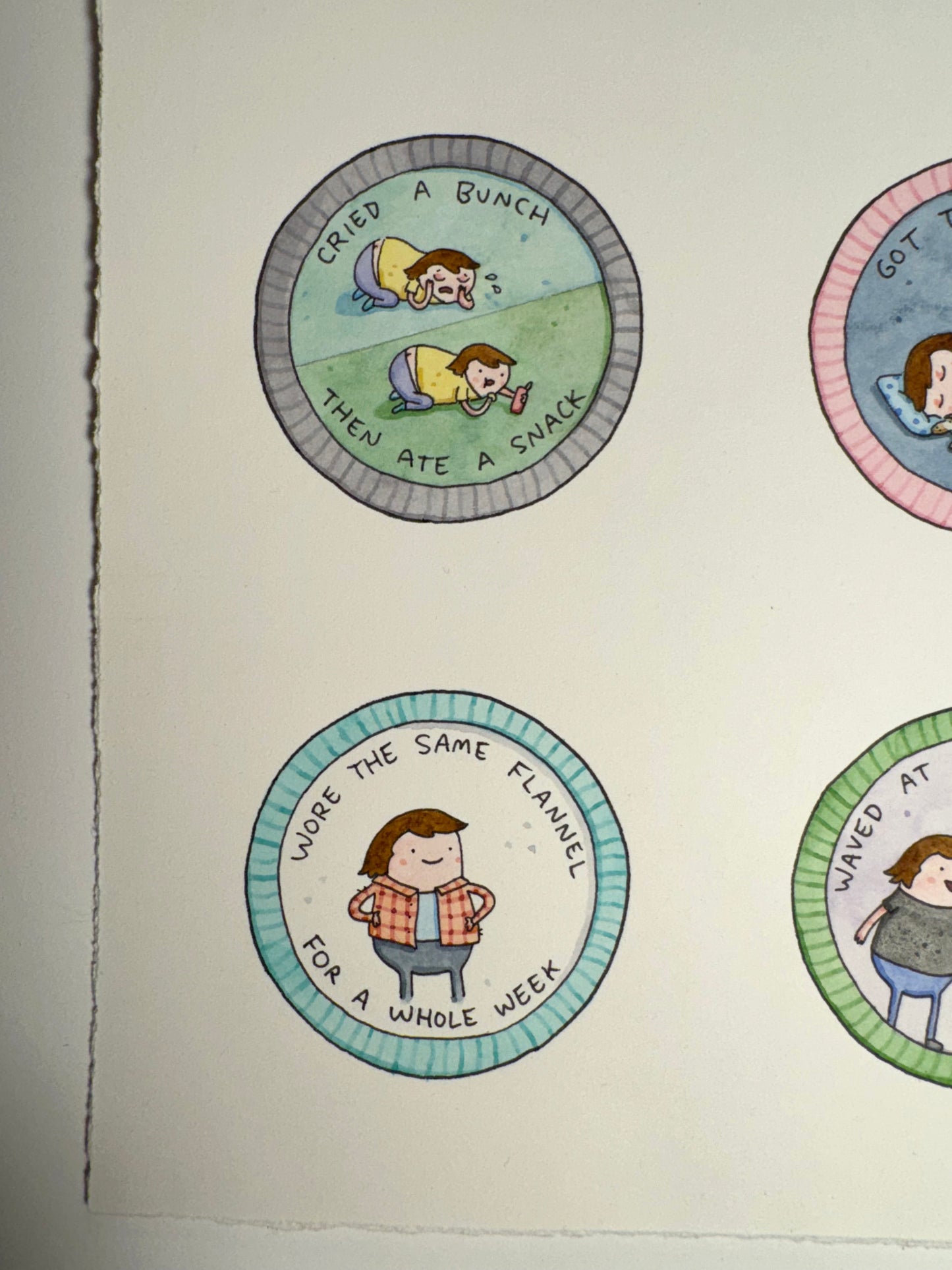 Official Underpants and Overbites Merit Badges