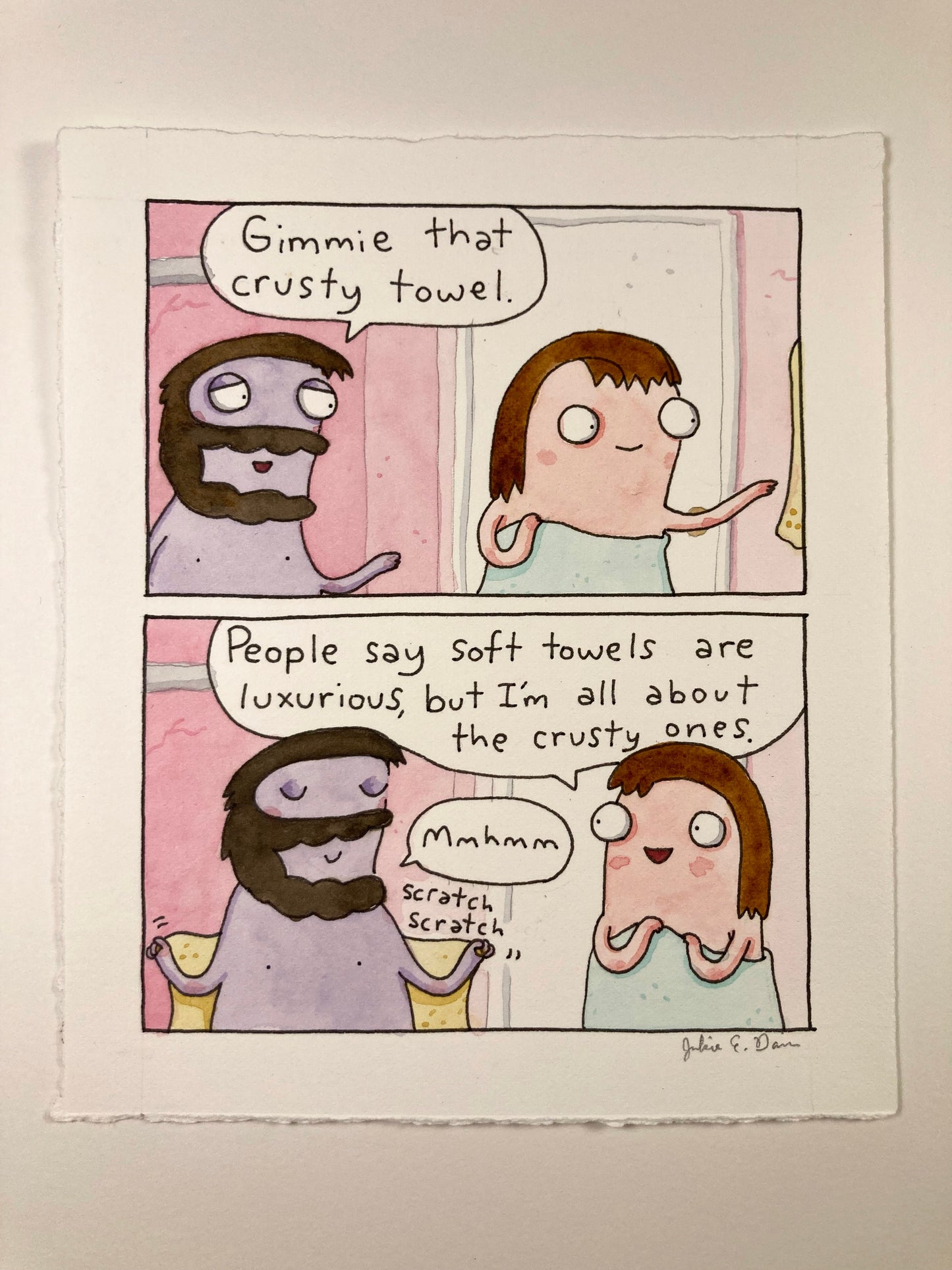 Crusty Towel
