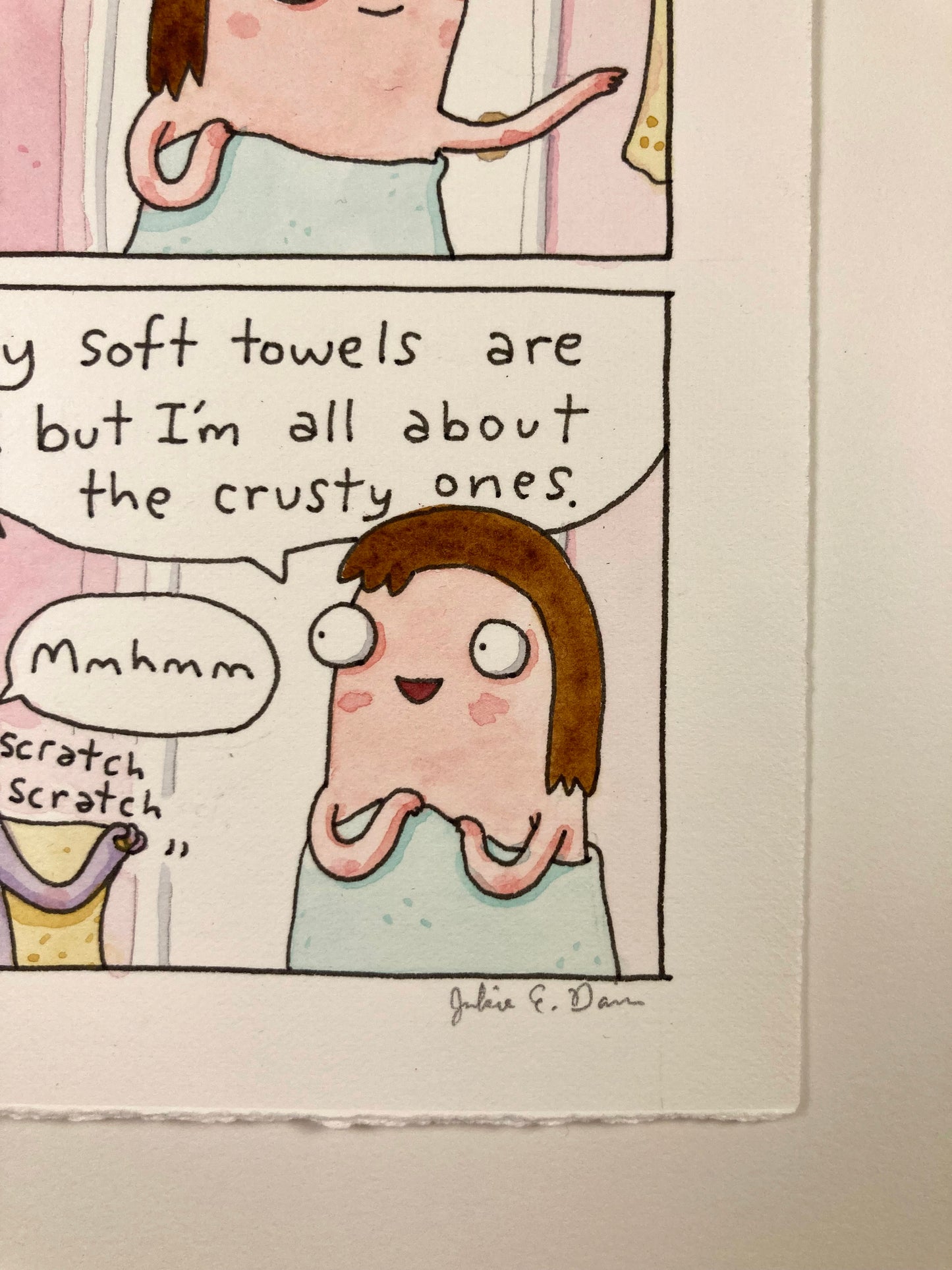 Crusty Towel
