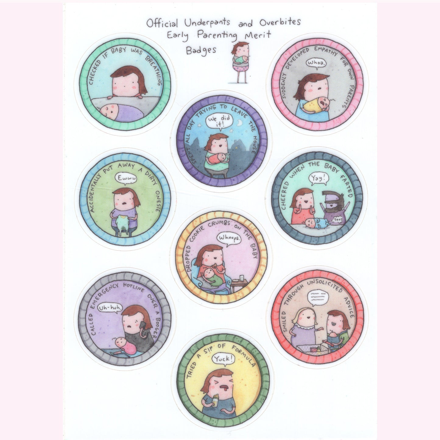Early Parenting Merit Badges