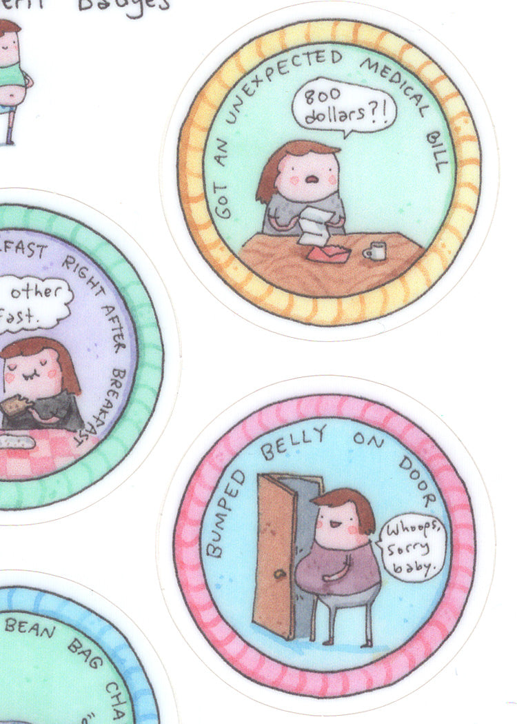 Pregnancy Merit Badges