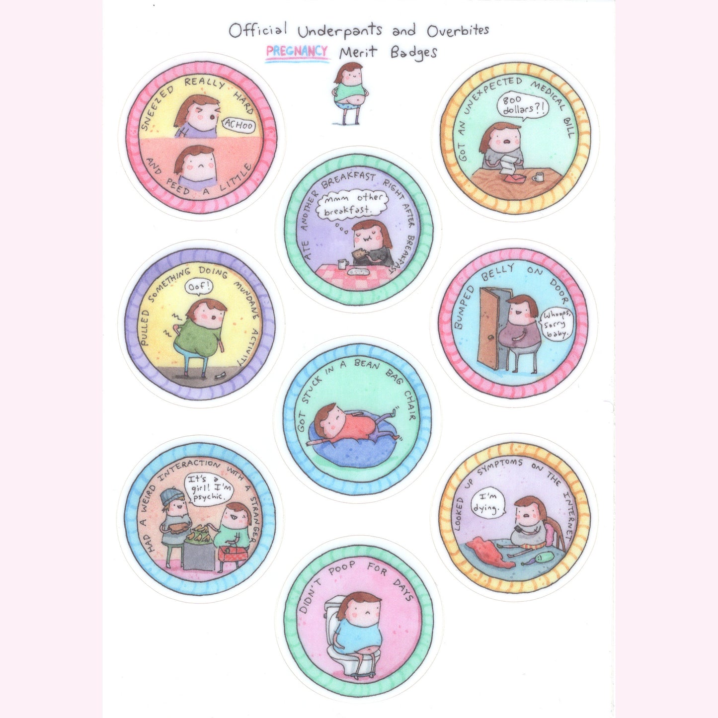 Pregnancy Merit Badges