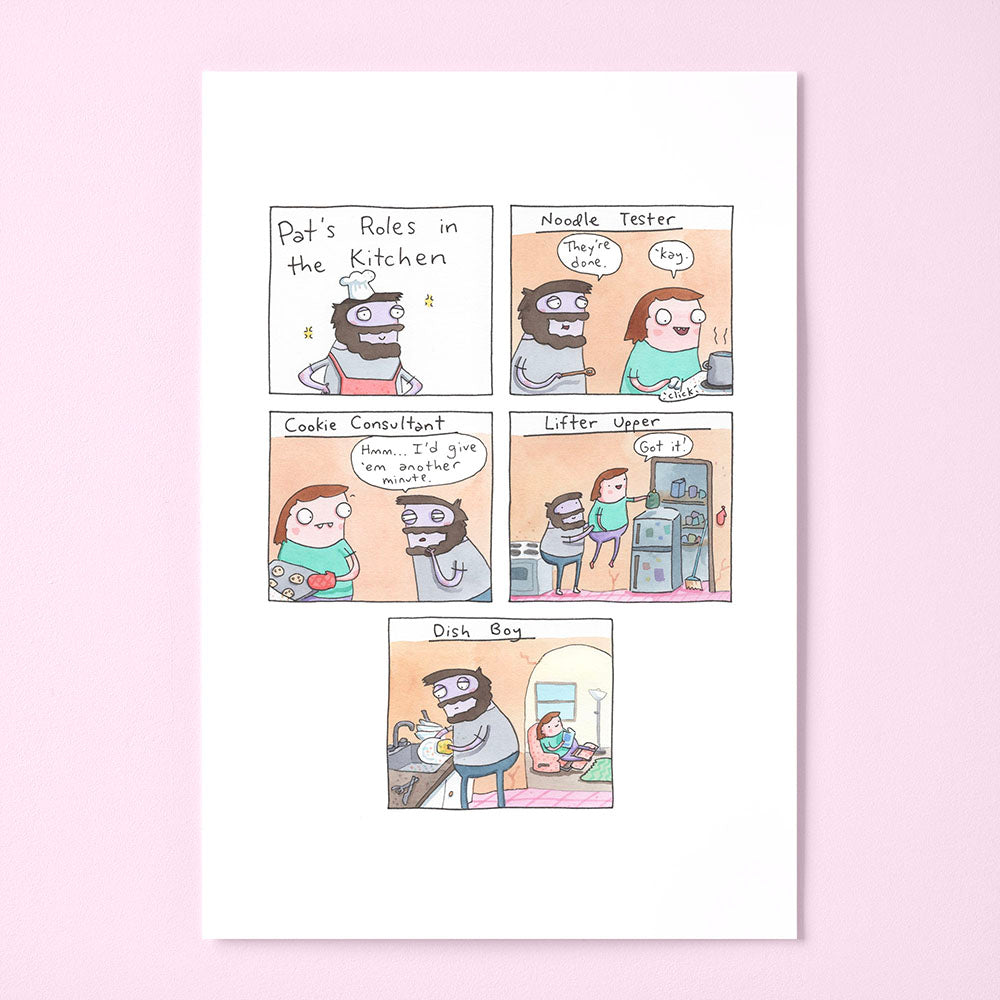 Pat's Roles In The Kitchen