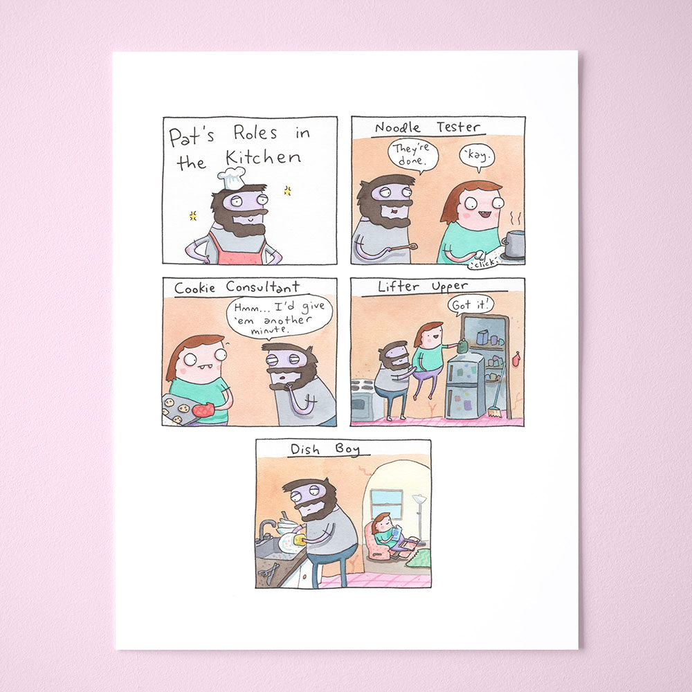 Pat's Roles In The Kitchen