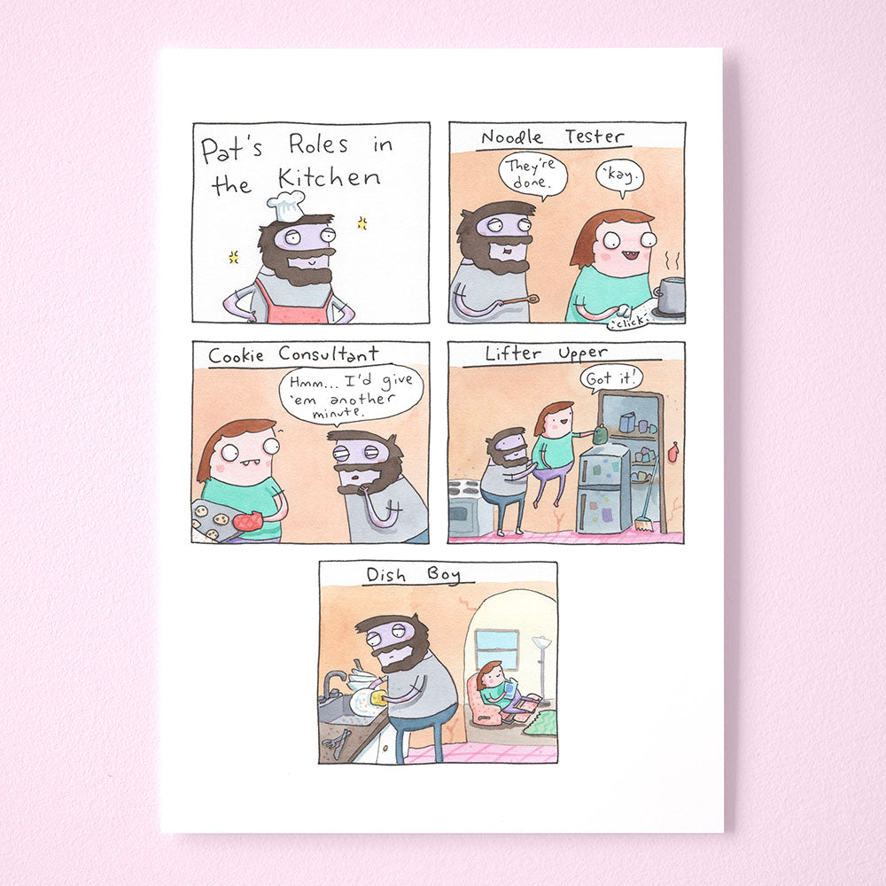 Pat's Roles In The Kitchen