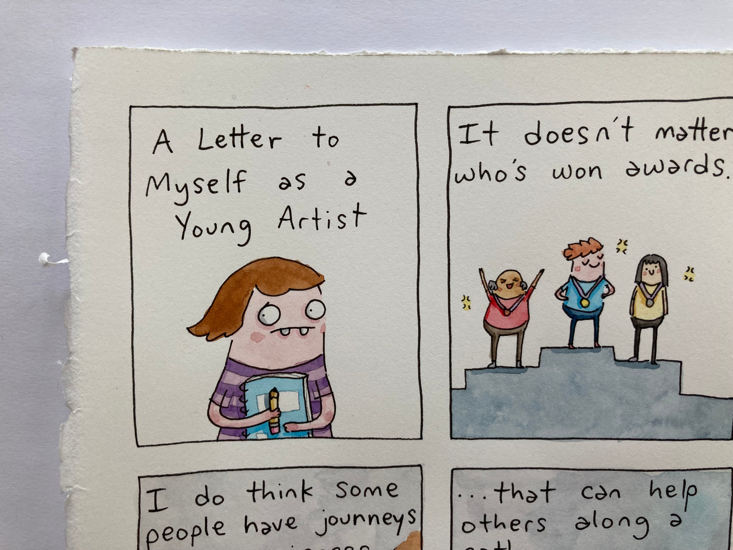 A Letter To Myself As A Young Artist