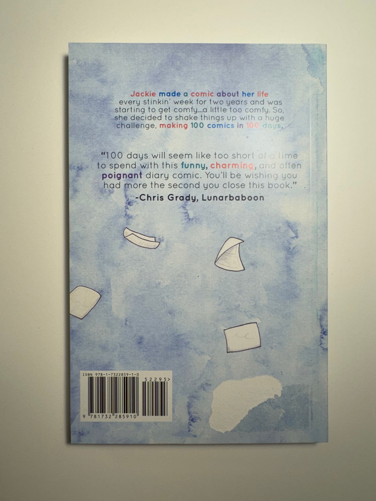 100 Comics in 100 Days Book w/ Desk Doodle