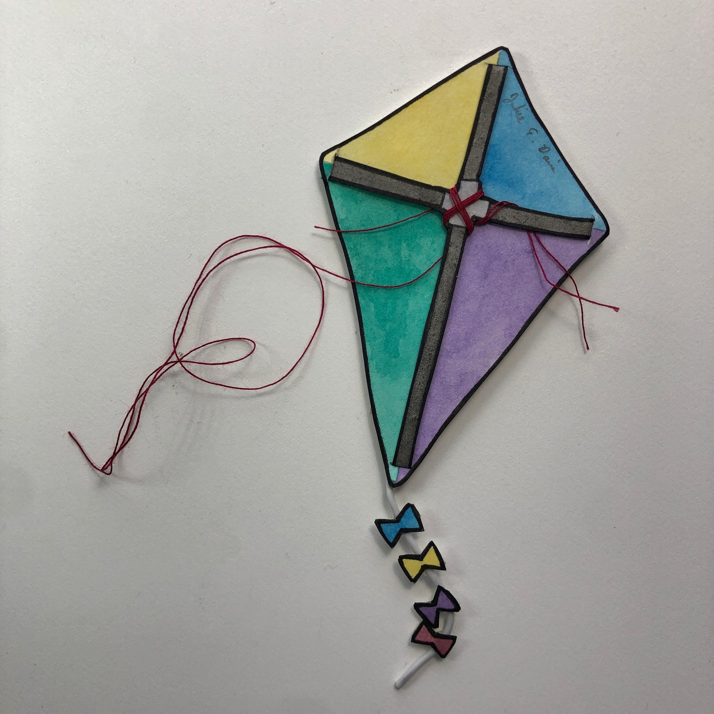 Kite Flying Cutout