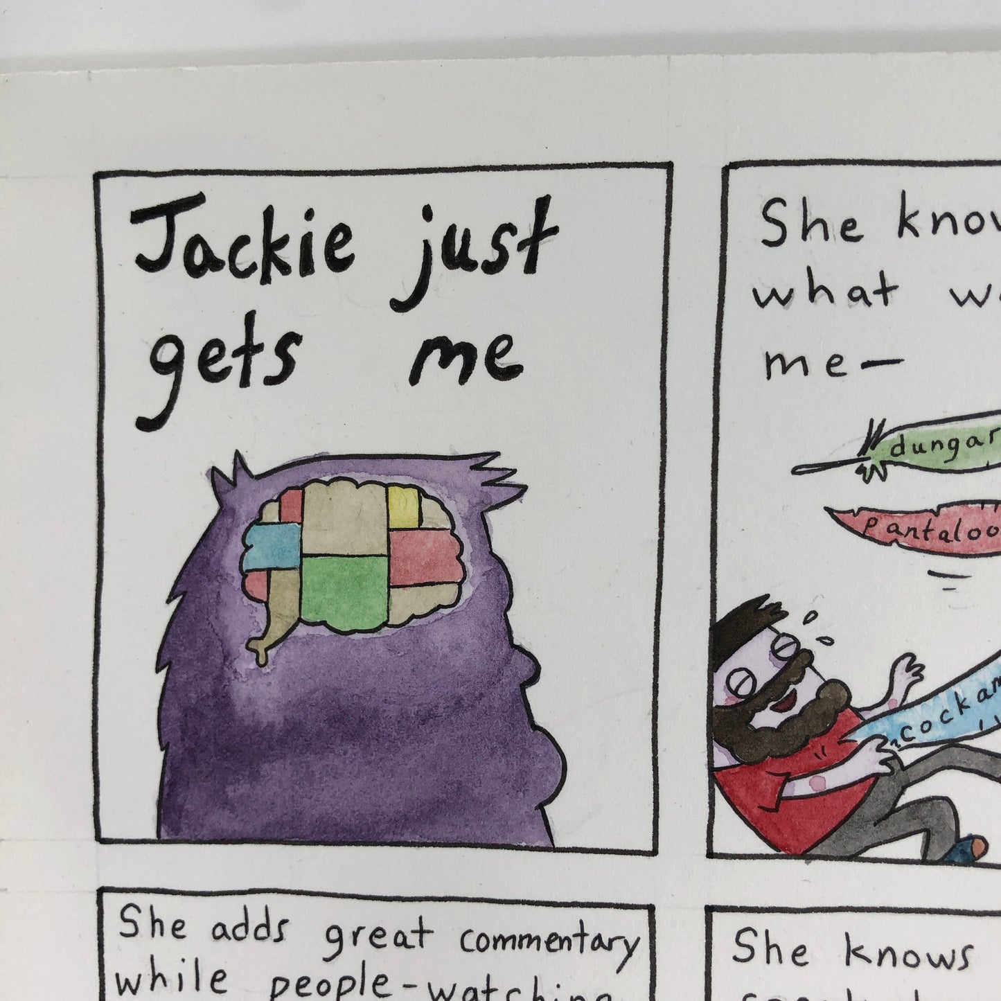 Jackie Just Gets Me